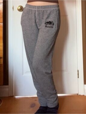 Roots Grey Women's Sweatpants